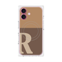 プレミアムパネル with MagSafe［ オリジナル - initial two tone - R brown ］