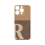 プレミアムパネル with MagSafe［ オリジナル - initial two tone - R brown ］