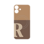 プレミアムパネル with MagSafe［ オリジナル - initial two tone - R brown ］