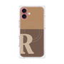 プレミアムパネル with MagSafe［ オリジナル - initial two tone - R brown ］