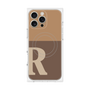 プレミアムパネル with MagSafe［ オリジナル - initial two tone - R brown ］