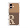 プレミアムパネル with MagSafe［ オリジナル - initial two tone - R brown ］