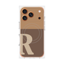 プレミアムパネル with MagSafe［ オリジナル - initial two tone - R brown ］