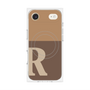 プレミアムパネル with MagSafe［ オリジナル - initial two tone - R brown ］