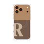プレミアムパネル with MagSafe［ オリジナル - initial two tone - R brown ］