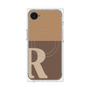 プレミアムパネル with MagSafe［ オリジナル - initial two tone - R brown ］