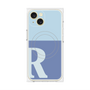 プレミアムパネル with MagSafe［ オリジナル - initial two tone - R blue ］