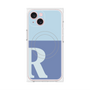 プレミアムパネル with MagSafe［ オリジナル - initial two tone - R blue ］