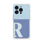 プレミアムパネル with MagSafe［ オリジナル - initial two tone - R blue ］