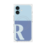 プレミアムパネル with MagSafe［ オリジナル - initial two tone - R blue ］