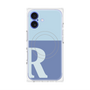 プレミアムパネル with MagSafe［ オリジナル - initial two tone - R blue ］