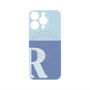プレミアムパネル with MagSafe［ オリジナル - initial two tone - R blue ］