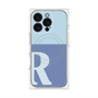プレミアムパネル with MagSafe［ オリジナル - initial two tone - R blue ］