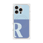 プレミアムパネル with MagSafe［ オリジナル - initial two tone - R blue ］