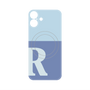 プレミアムパネル with MagSafe［ オリジナル - initial two tone - R blue ］