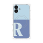 プレミアムパネル with MagSafe［ オリジナル - initial two tone - R blue ］