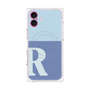 プレミアムパネル with MagSafe［ オリジナル - initial two tone - R blue ］