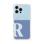プレミアムパネル with MagSafe［ オリジナル - initial two tone - R blue ］