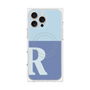 プレミアムパネル with MagSafe［ オリジナル - initial two tone - R blue ］