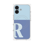 プレミアムパネル with MagSafe［ オリジナル - initial two tone - R blue ］