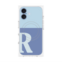 プレミアムパネル with MagSafe［ オリジナル - initial two tone - R blue ］