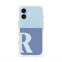 プレミアムパネル with MagSafe［ オリジナル - initial two tone - R blue ］