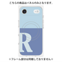 プレミアムパネル with MagSafe［ オリジナル - initial two tone - R blue ］