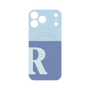 プレミアムパネル with MagSafe［ オリジナル - initial two tone - R blue ］