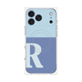 プレミアムパネル with MagSafe［ オリジナル - initial two tone - R blue ］