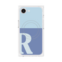 プレミアムパネル with MagSafe［ オリジナル - initial two tone - R blue ］