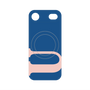 プレミアムパネル with MagSafe［ オリジナル - initial color - U navy ］