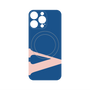 プレミアムパネル with MagSafe［ オリジナル - initial color - V navy ］