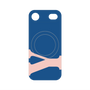 プレミアムパネル with MagSafe［ オリジナル - initial color - Y navy ］