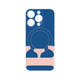 プレミアムパネル with MagSafe［ オリジナル - initial color - E navy ］