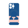 プレミアムパネル with MagSafe［ オリジナル - initial color - E navy ］