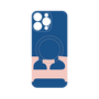 プレミアムパネル with MagSafe［ オリジナル - initial color - E navy ］
