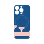 プレミアムパネル with MagSafe［ オリジナル - initial color - F navy ］