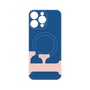 プレミアムパネル with MagSafe［ オリジナル - initial color - F navy ］
