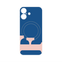 プレミアムパネル with MagSafe［ オリジナル - initial color - F navy ］