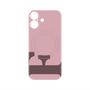 プレミアムパネル with MagSafe［ オリジナル - initial color - F dusty pink ］
