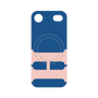 プレミアムパネル with MagSafe［ オリジナル - initial color - H navy ］