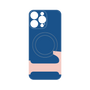 プレミアムパネル with MagSafe［ オリジナル - initial color - L navy ］