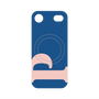 プレミアムパネル with MagSafe［ オリジナル - initial color - P navy ］