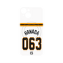 プレミアムパネル with MagSafe［ 読売ジャイアンツ - #063 HANADA - ホーム ］