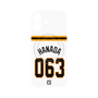 プレミアムパネル with MagSafe［ 読売ジャイアンツ - #063 HANADA - ホーム ］