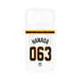 プレミアムパネル with MagSafe［ 読売ジャイアンツ - #063 HANADA - ホーム ］