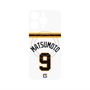 プレミアムパネル with MagSafe［ 読売ジャイアンツ - #9 MATSUMOTO - ホーム ］