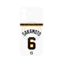 プレミアムパネル with MagSafe［ 読売ジャイアンツ - #6 SAKAMOTO - ホーム ］