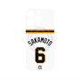 プレミアムパネル with MagSafe［ 読売ジャイアンツ - #6 SAKAMOTO - ホーム ］