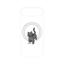 プレミアムパネル with MagSafe［ オリジナル - CASEPLAYネコ - black ］